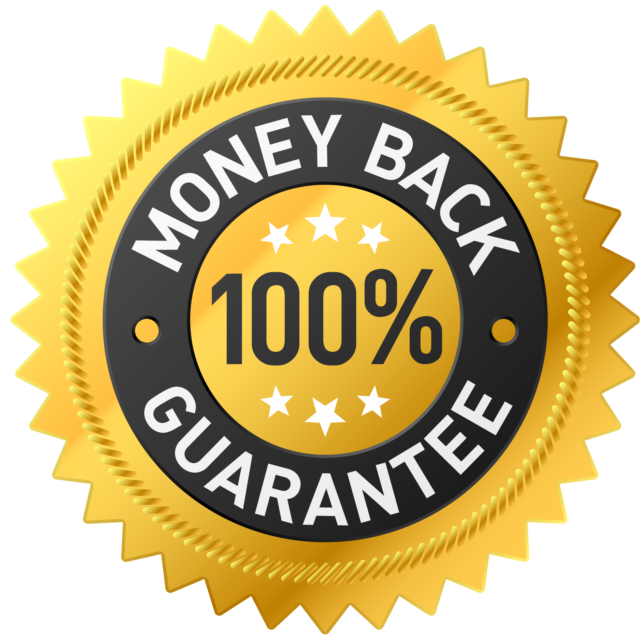 Boostaro 180-day money-back guarantee seal