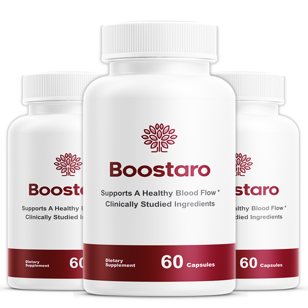 Three-bottle Boostaro popular package